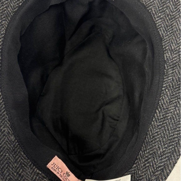 Juicy Couture Grey and Black Fedora NWT
